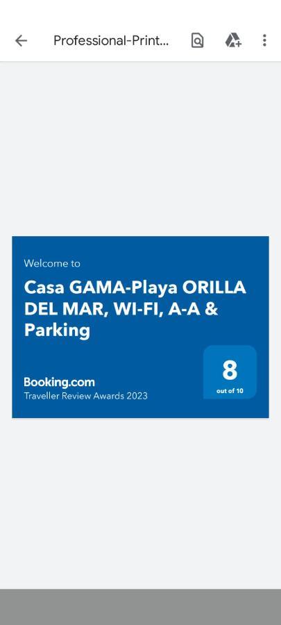 Casa Gama-Playa Orilla Del Mar, Beach And Town Boxol Εξωτερικό φωτογραφία